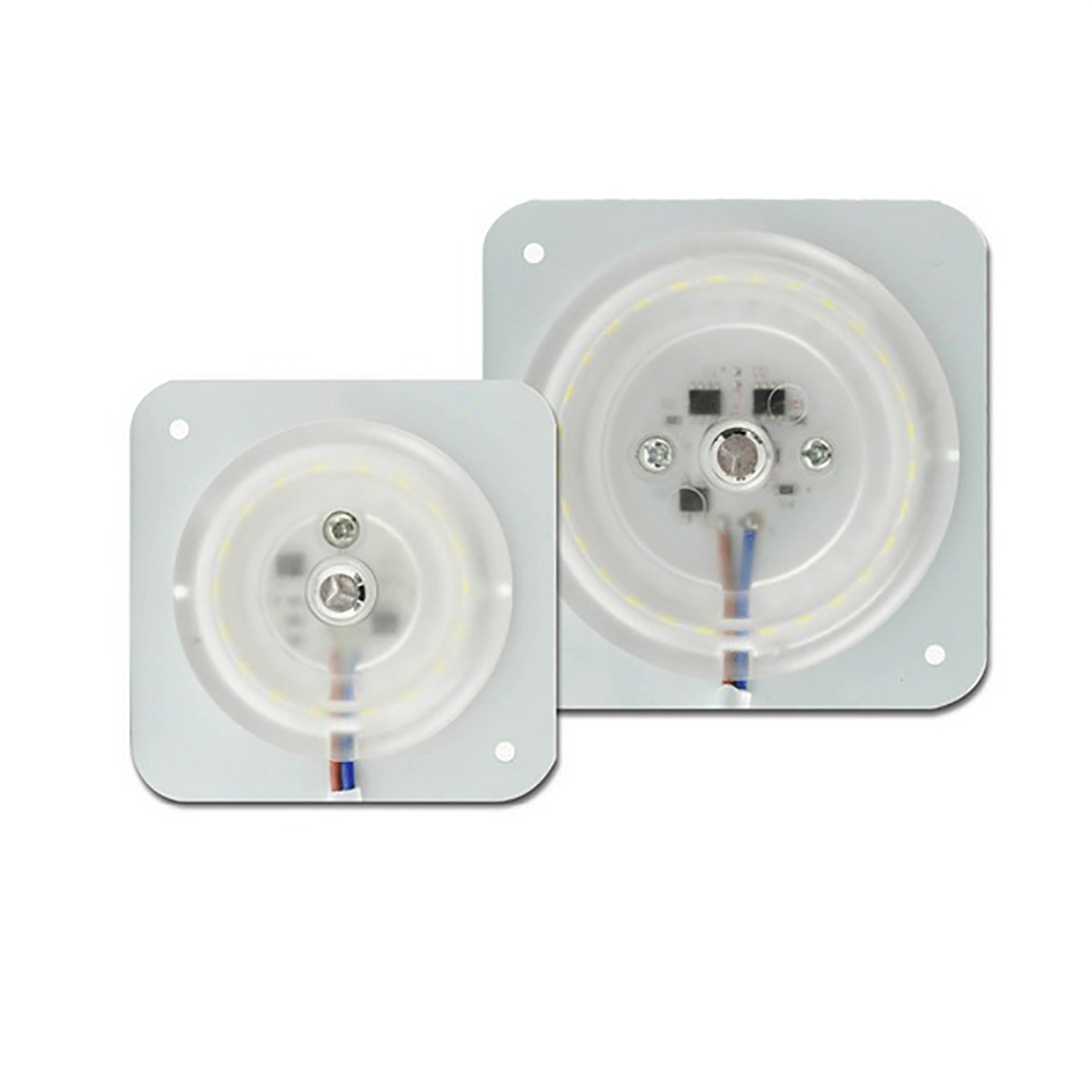 Module led undercabinet panel replacement ceiling light with a neon bulb plate