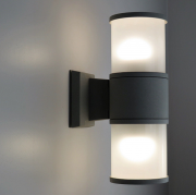 Applique da esterno IP65 LED 20W doppia luce diffusa lampada da parete RGB RGBW