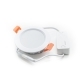 Projecteur à Led 8w panneau, en retrait, slim lumière répandue trou rond 8cm fait 80w