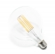 Lamp led filament bulb 6w globe G125 E27 warm light 6 watts light bulb back wire